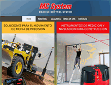 Tablet Screenshot of mcsystem.cl